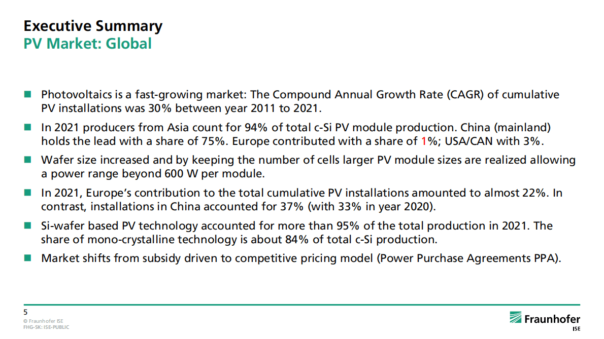全球光伏市场报告（英） 第5页