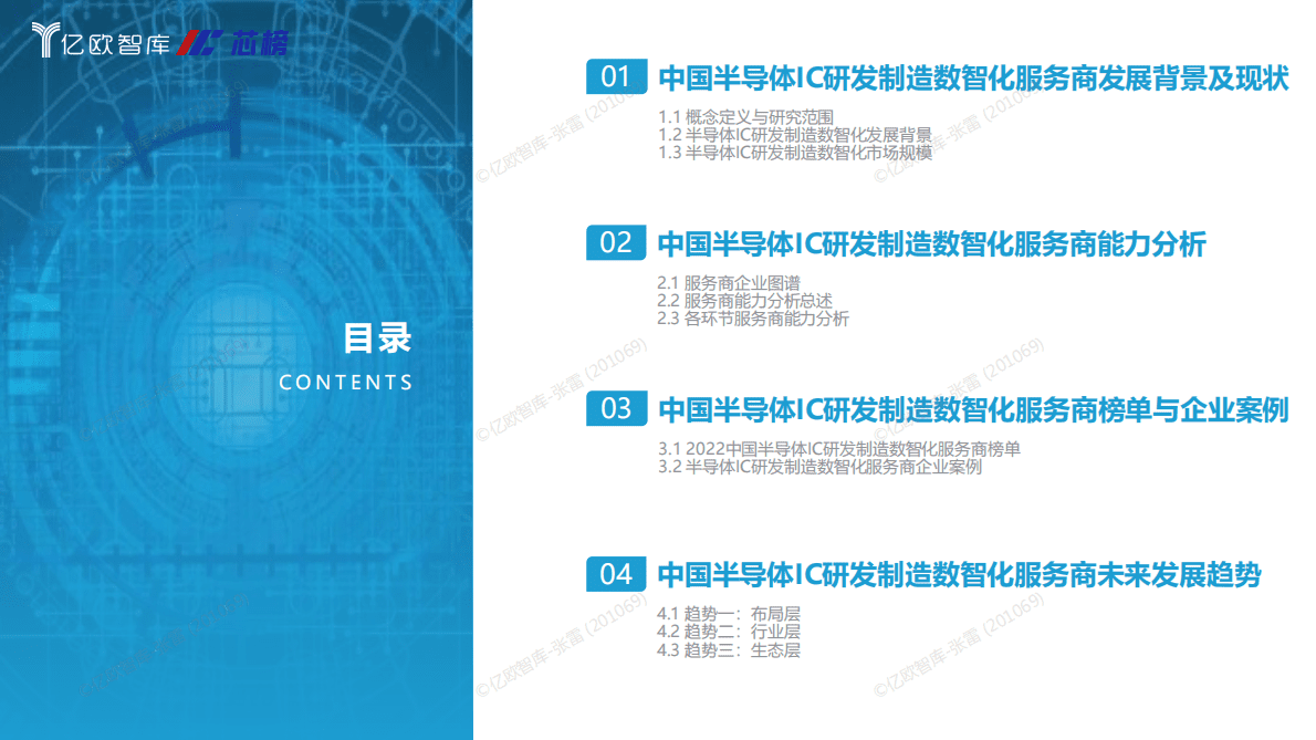 亿欧智库：2022中国半导体IC研发制造数智化服务商研究报告 第4页