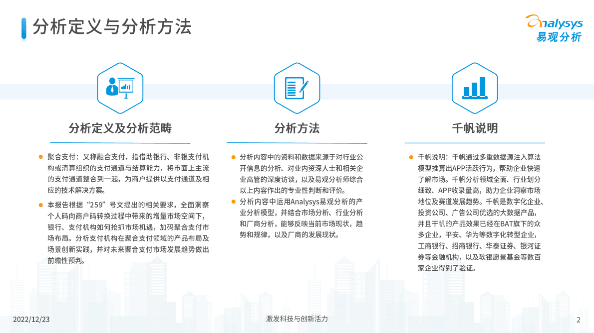 易观分析：&ldquo;259&rdquo;号文下聚合支付发展洞察2022 第2页