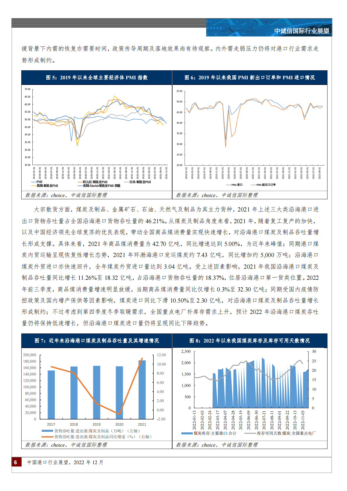 中诚信：2022年中国港口行业展望（2022年12月） 第6页