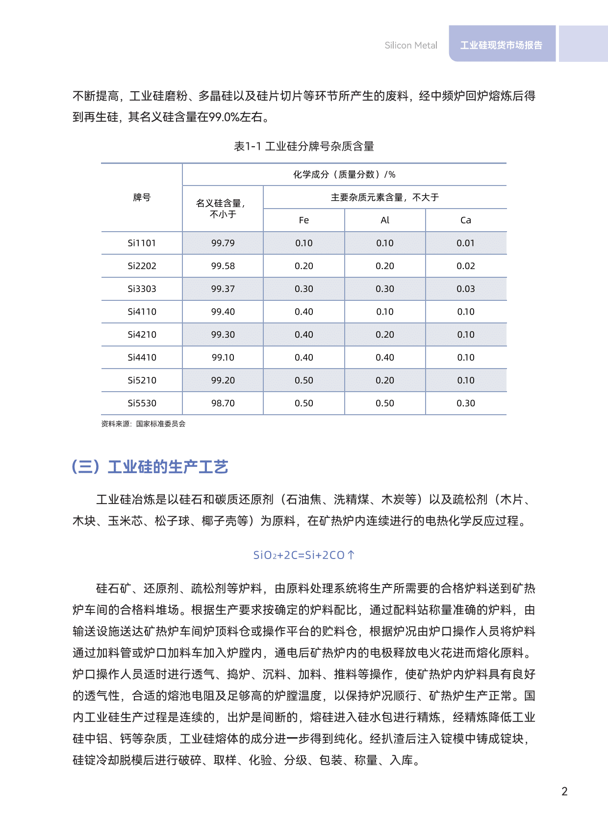 广期所：工业硅现货市场报告 第5页