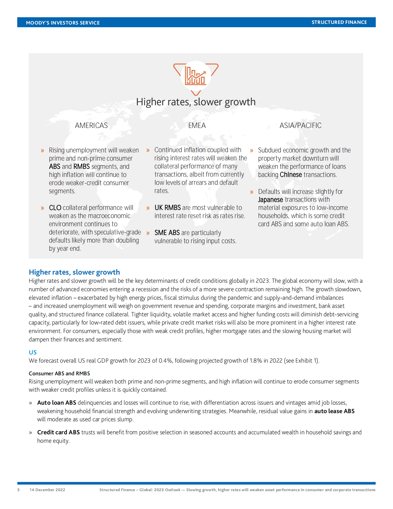 穆迪：2023全球结构性金融展望（英） 第3页