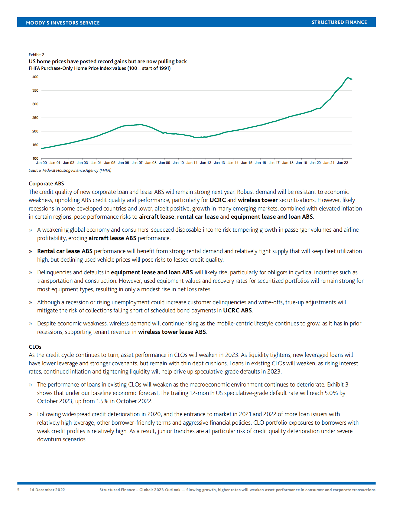 穆迪：2023全球结构性金融展望（英） 第5页