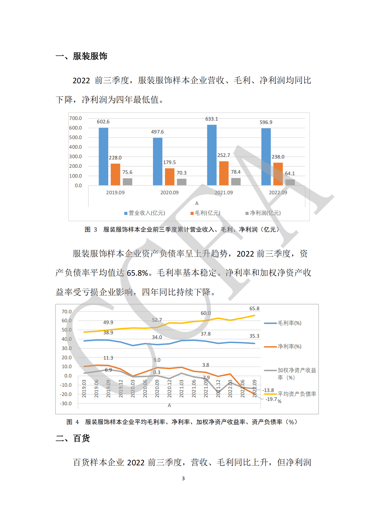 中国连锁经营协会：上市连锁企业2019-2022三季报关键指标分析 第5页