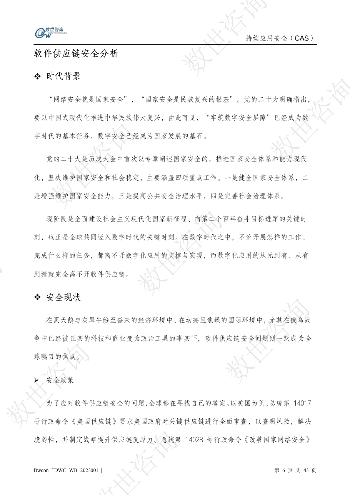 数世咨询：持续应用安全(CAS)白皮书 第6页