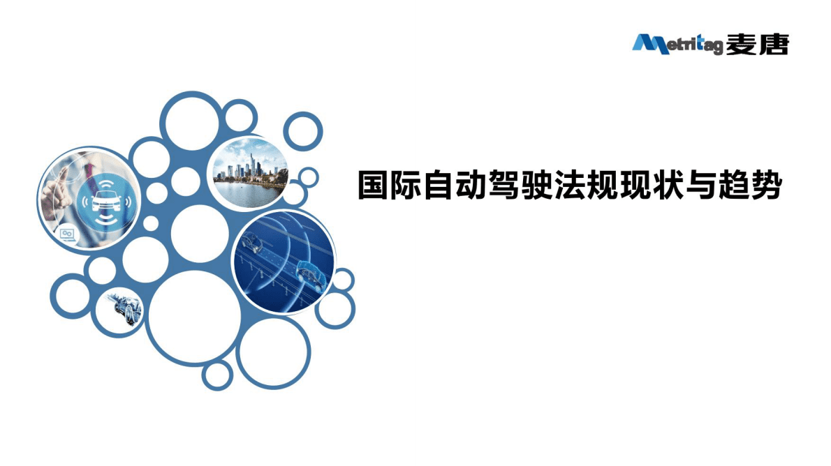 麦唐：国际自动驾驶法规现状与趋势 第1页
