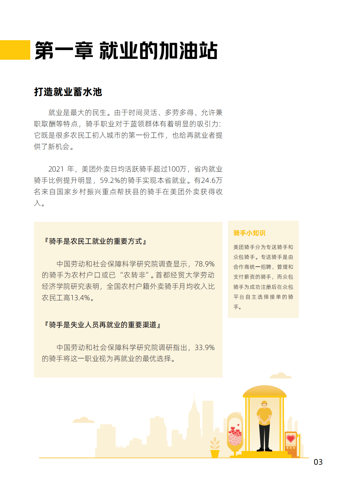 美团外卖：2021年度美团骑手权益保障社会责任报告 第6页