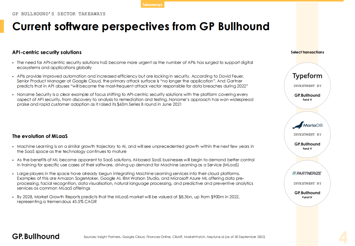 GP Bullhound：2022年第三季度全球软件报告【英文版】 第4页