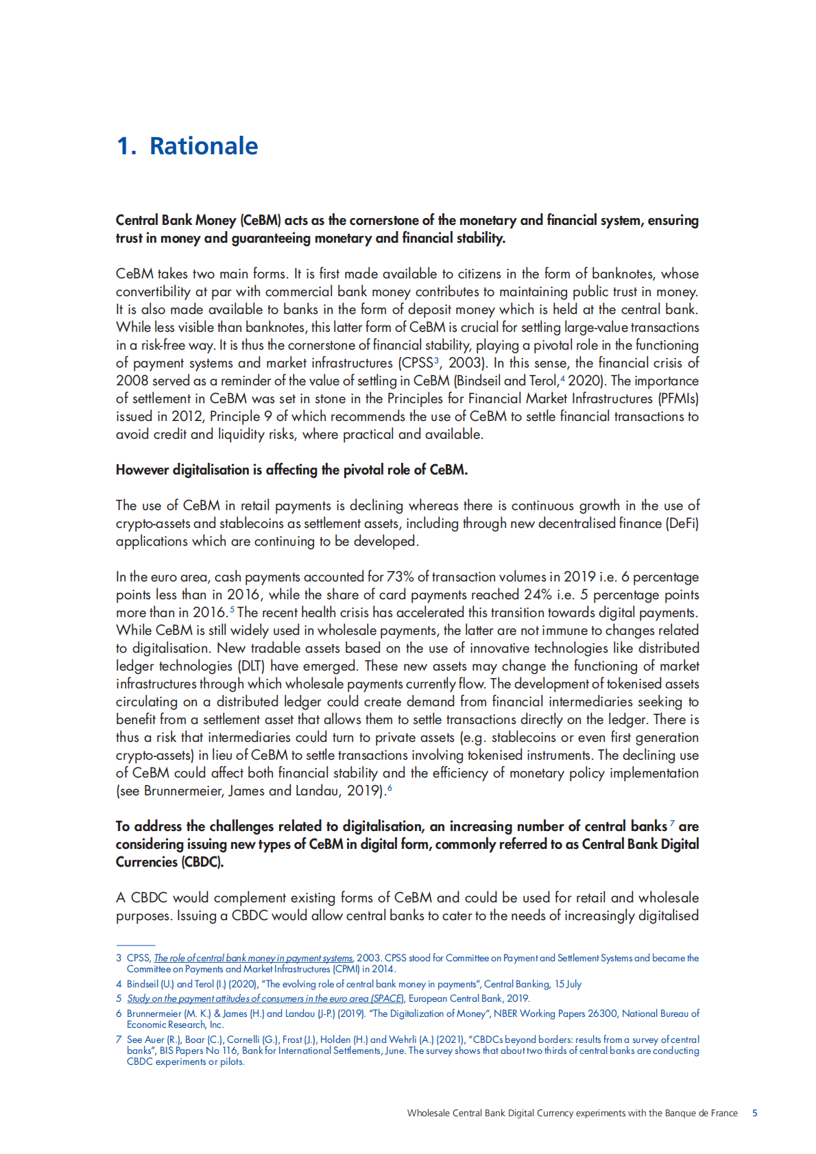 法兰西银行：批发型中央银行数字货币实验报告【英文版】 第5页