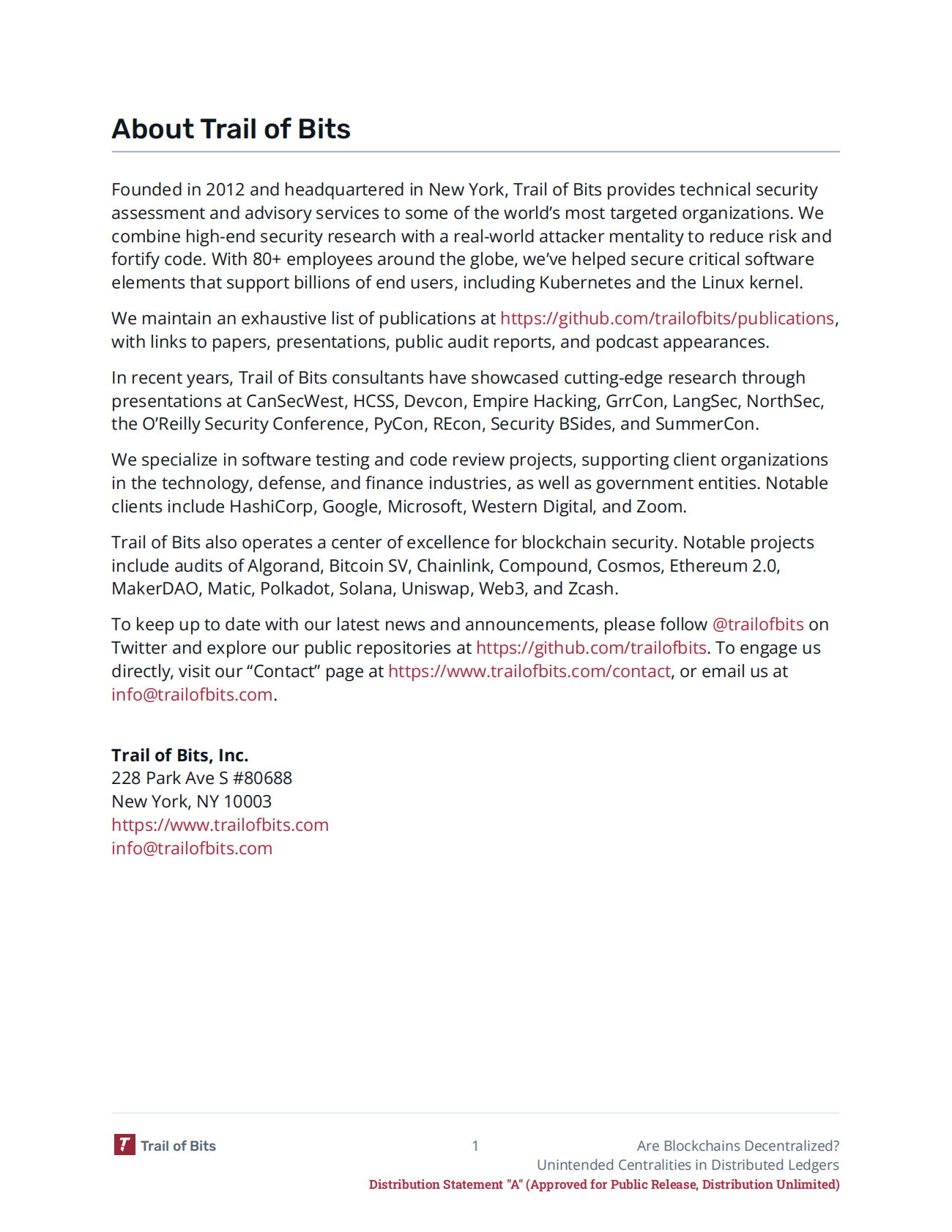 美国国防高级研究计划局报告：区块链真的是去中心化吗？ 第2页