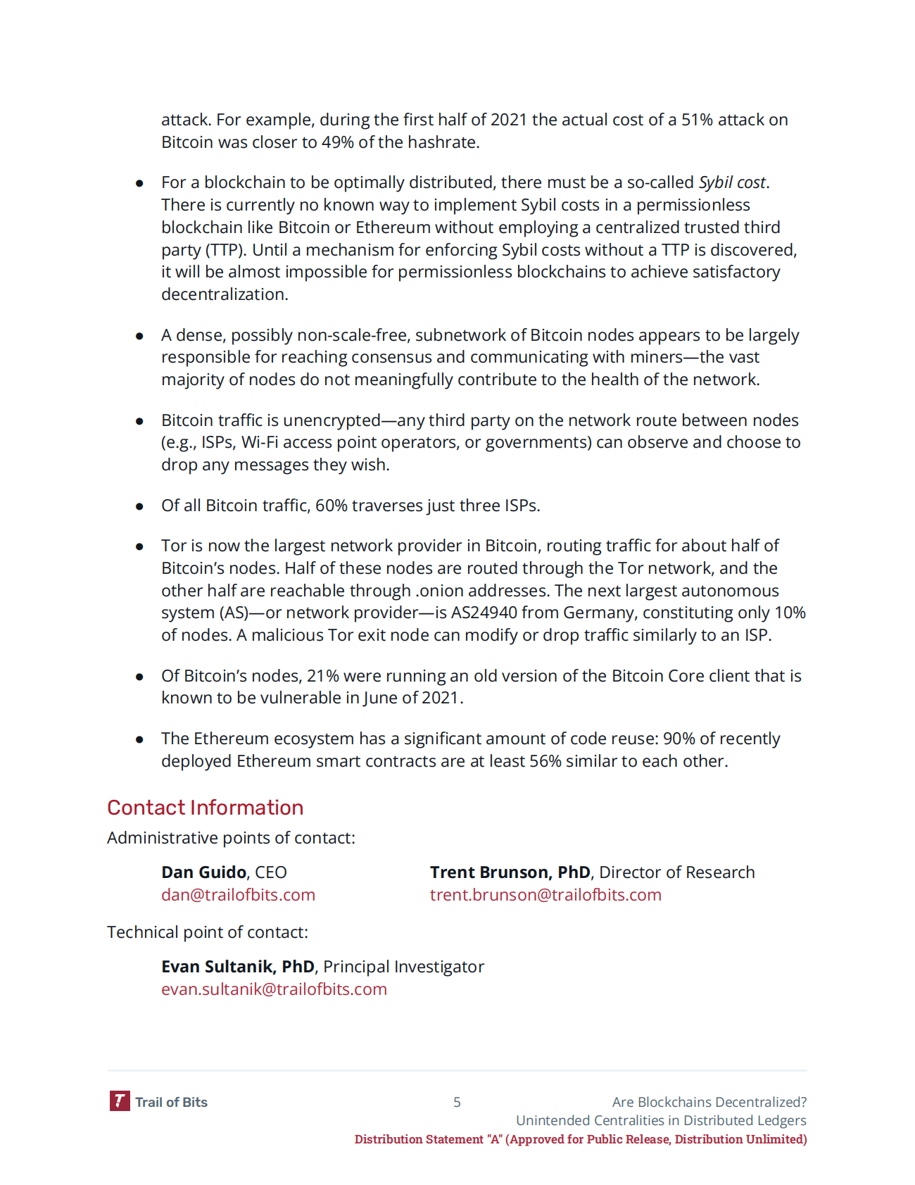 美国国防高级研究计划局报告：区块链真的是去中心化吗？ 第6页