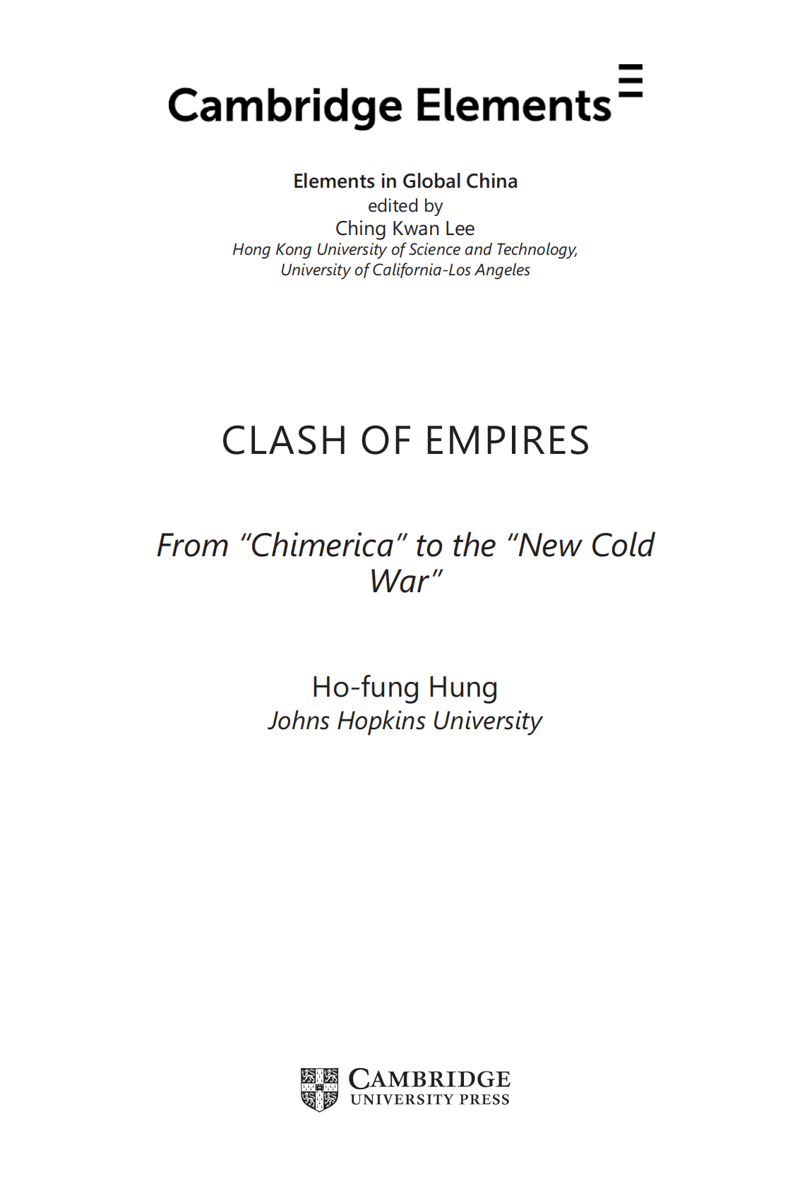 剑桥大学：大国碰撞：&ldquo;中美国&rdquo;到新冷战（英） 第3页