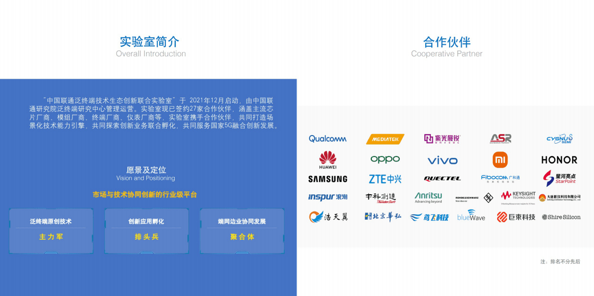 中国联通研究院：中国联通泛终端技术生态创新联合实验室2022年度成果手册 第3页