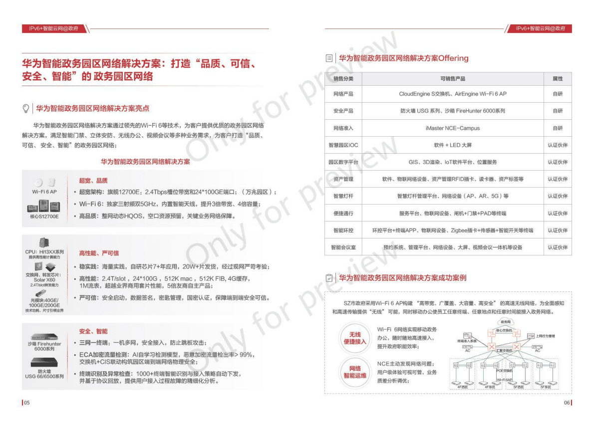 华为：数据通信政府行业场景化解决方案（2022） 第5页