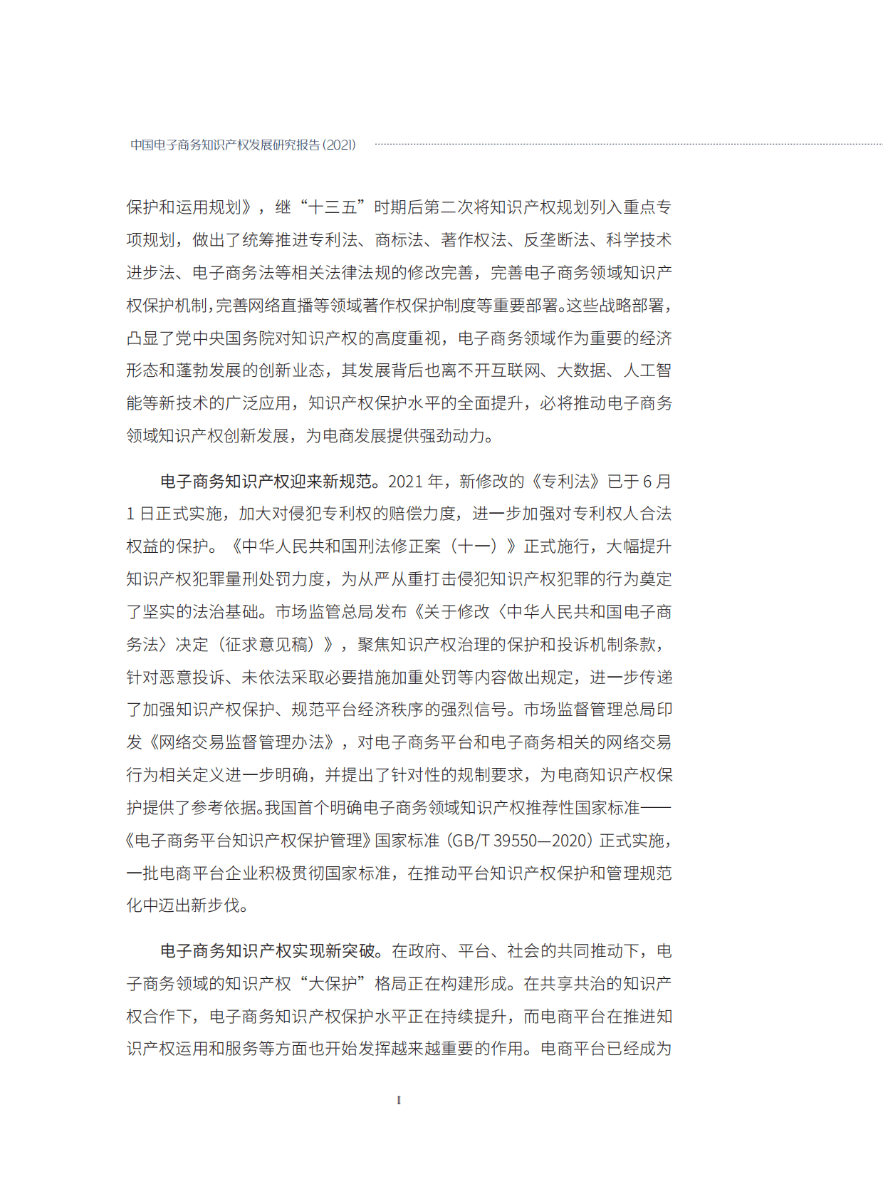 中国电子商务知识产权发展研究报告(2021) 第6页