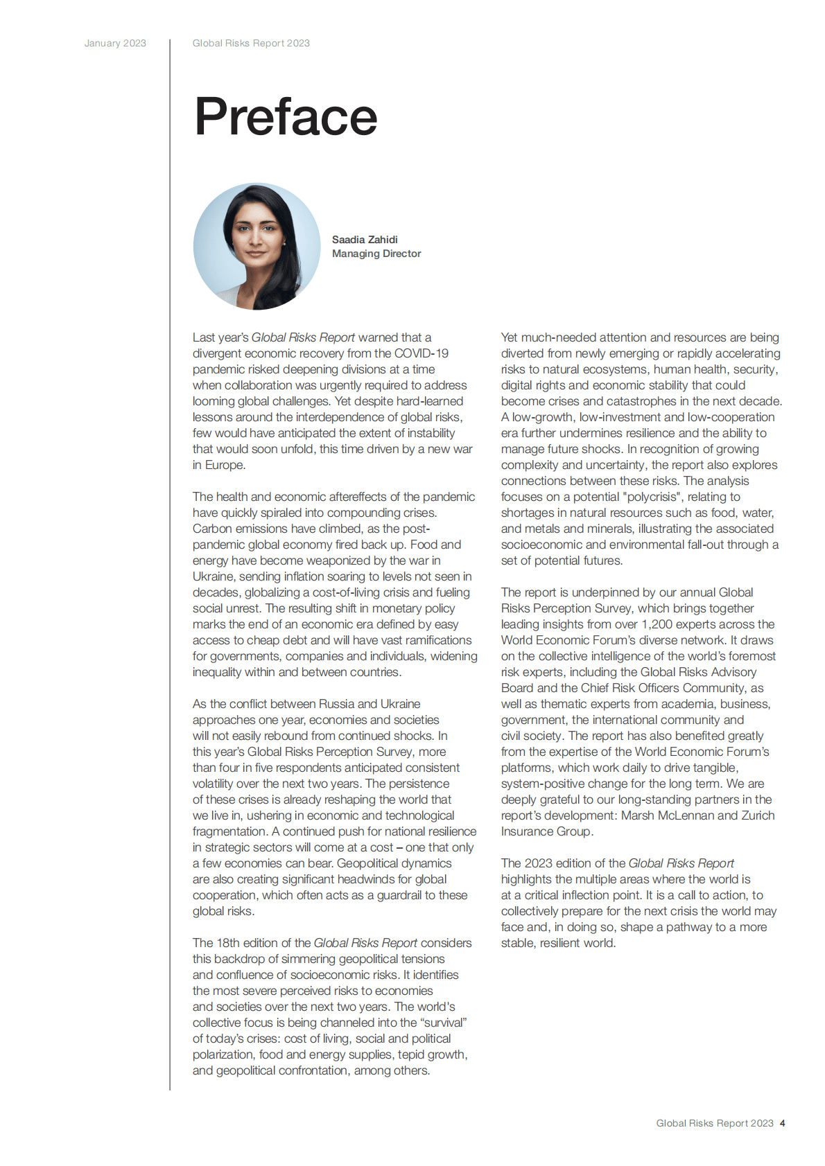 世界经济论坛：2023年全球风险报告（第18版）【英文版】 第4页