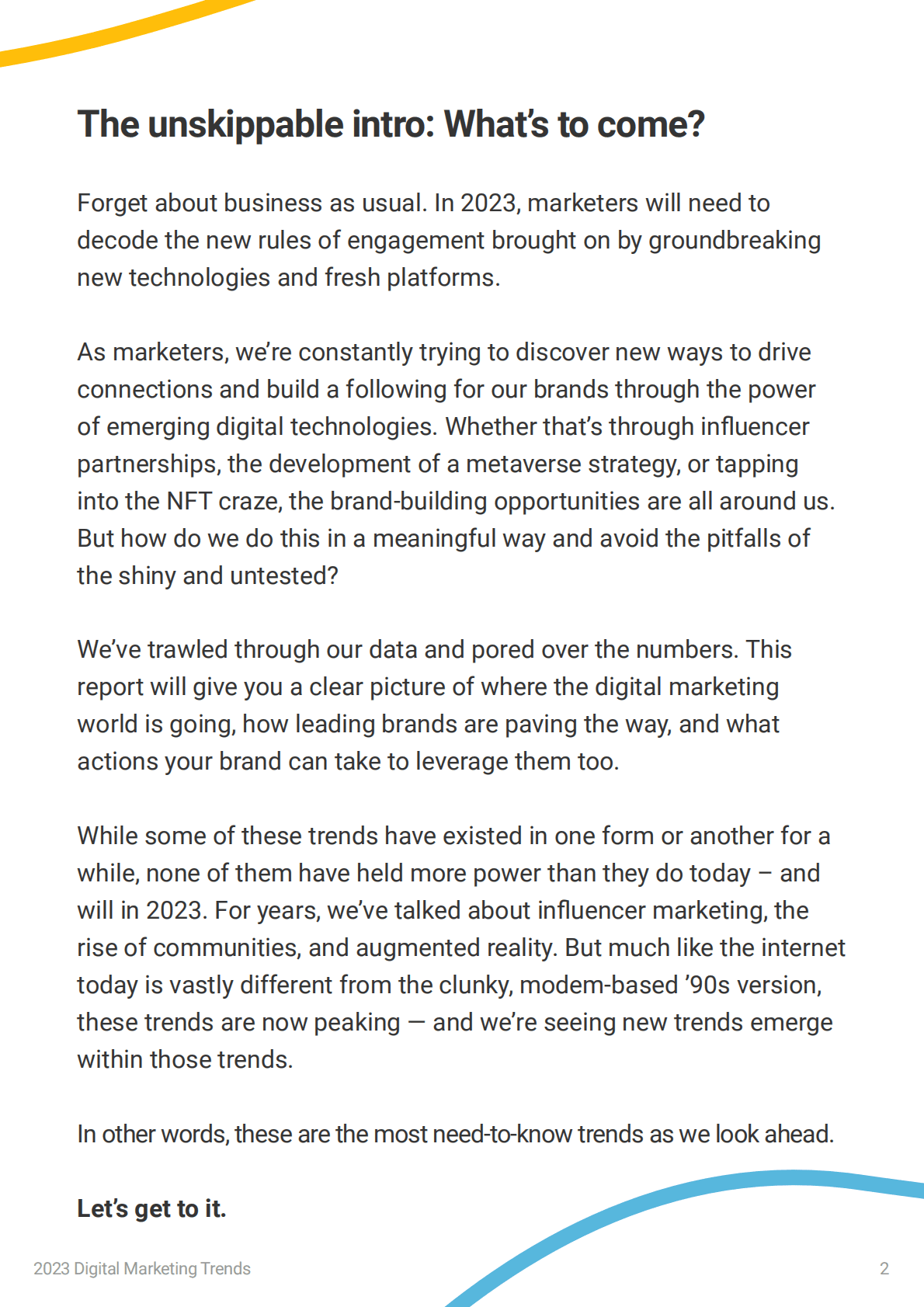 Brandwatch：2023年网络营销趋势报告【英文版】 第2页