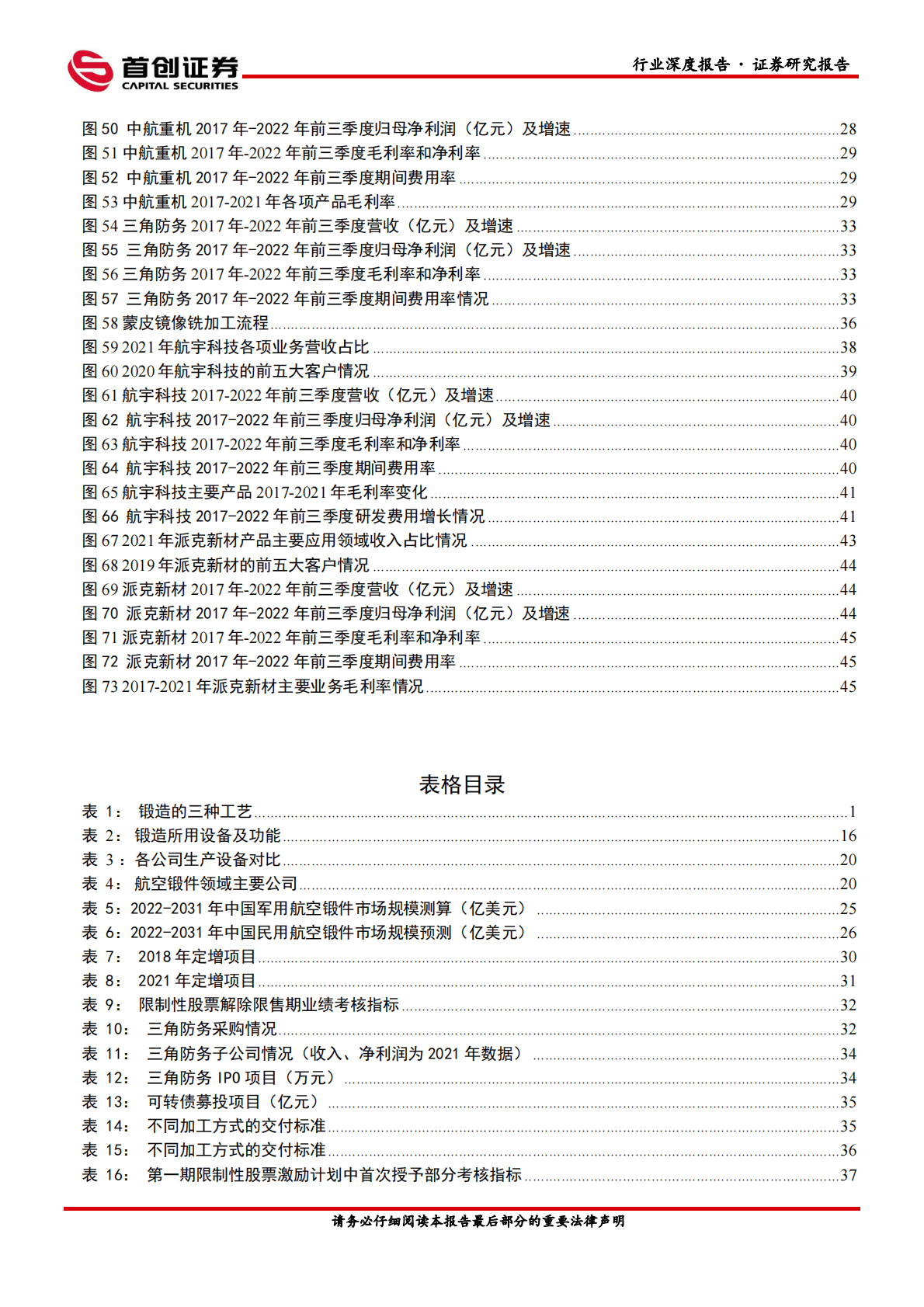 国防军工行业深度报告：军、民机共振，航空锻造行业持续高景气可期 第4页