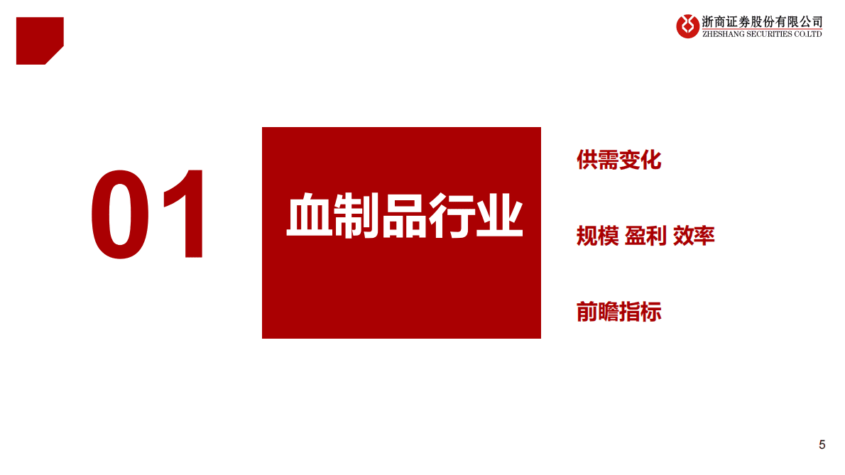 血制品行业分析框架：基于供需视角 第5页