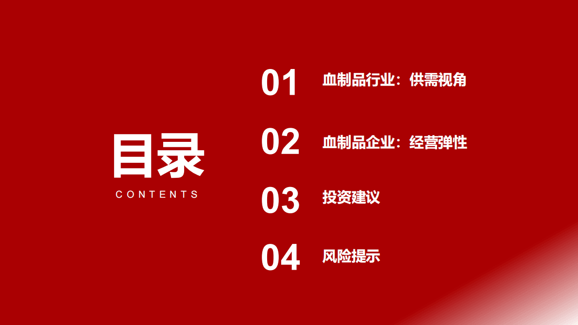 血制品行业分析框架：基于供需视角 第4页