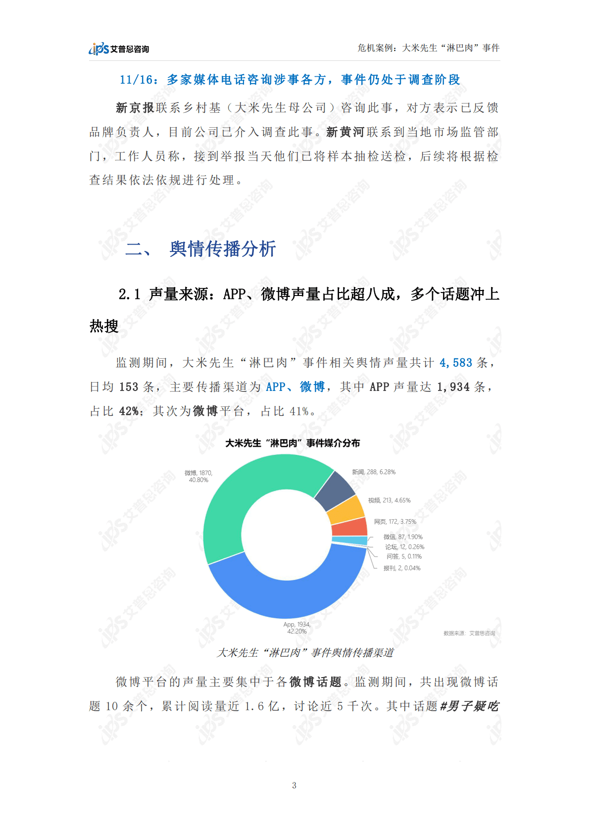 艾普思咨询：大米先生&ldquo;淋巴肉&rdquo;事件：投诉食安问题遭威胁？消费者权益的&ldquo;奶酪&rdquo;不可动 第6页