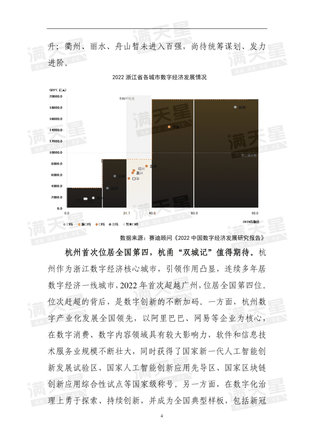 赛迪顾问：数字经济百强城市系列评述&middot;浙江篇 第5页