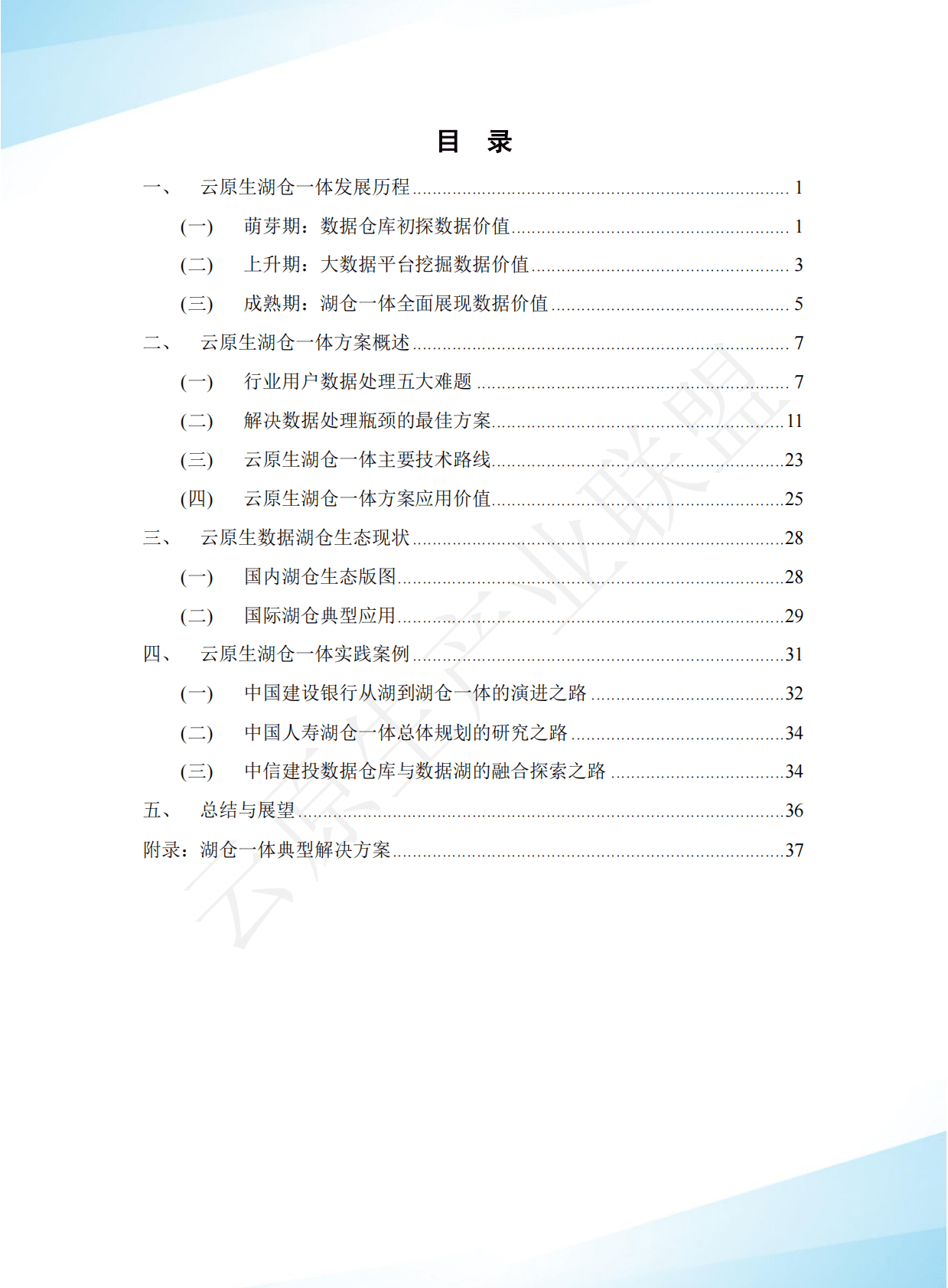 云原生产业联盟：云原生湖仓一体白皮书（2022年） 第5页