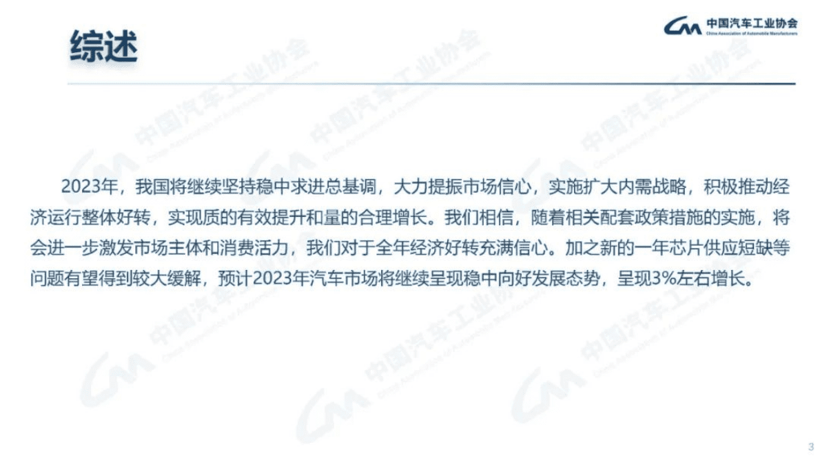 中国汽车 工业协会：2022年汽车工业产销情况 第3页