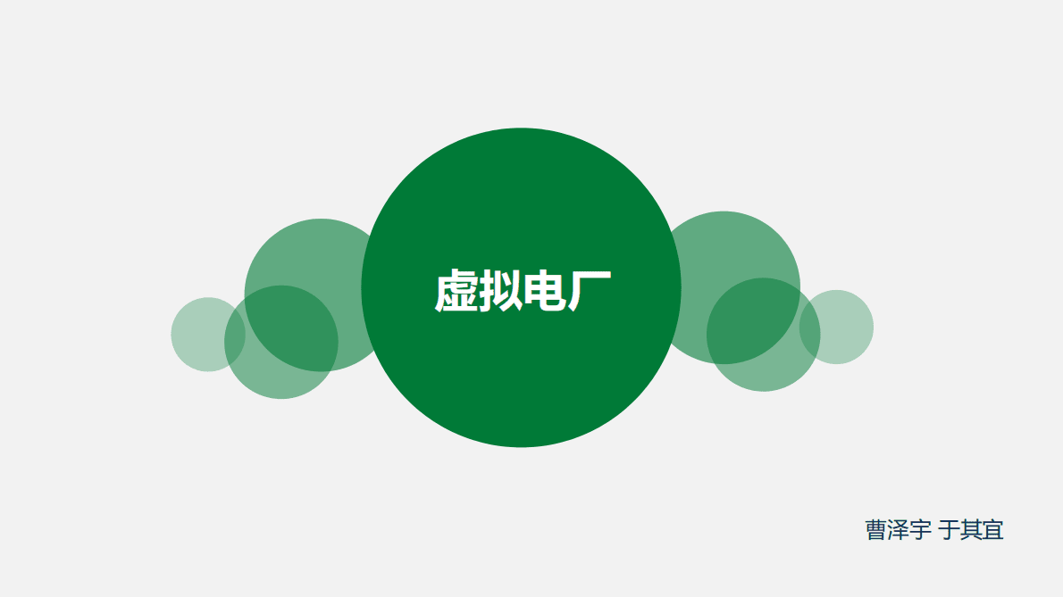 曹泽宇&于其宜：虚拟电厂（三大关键技术与六大功能特征） 第1页