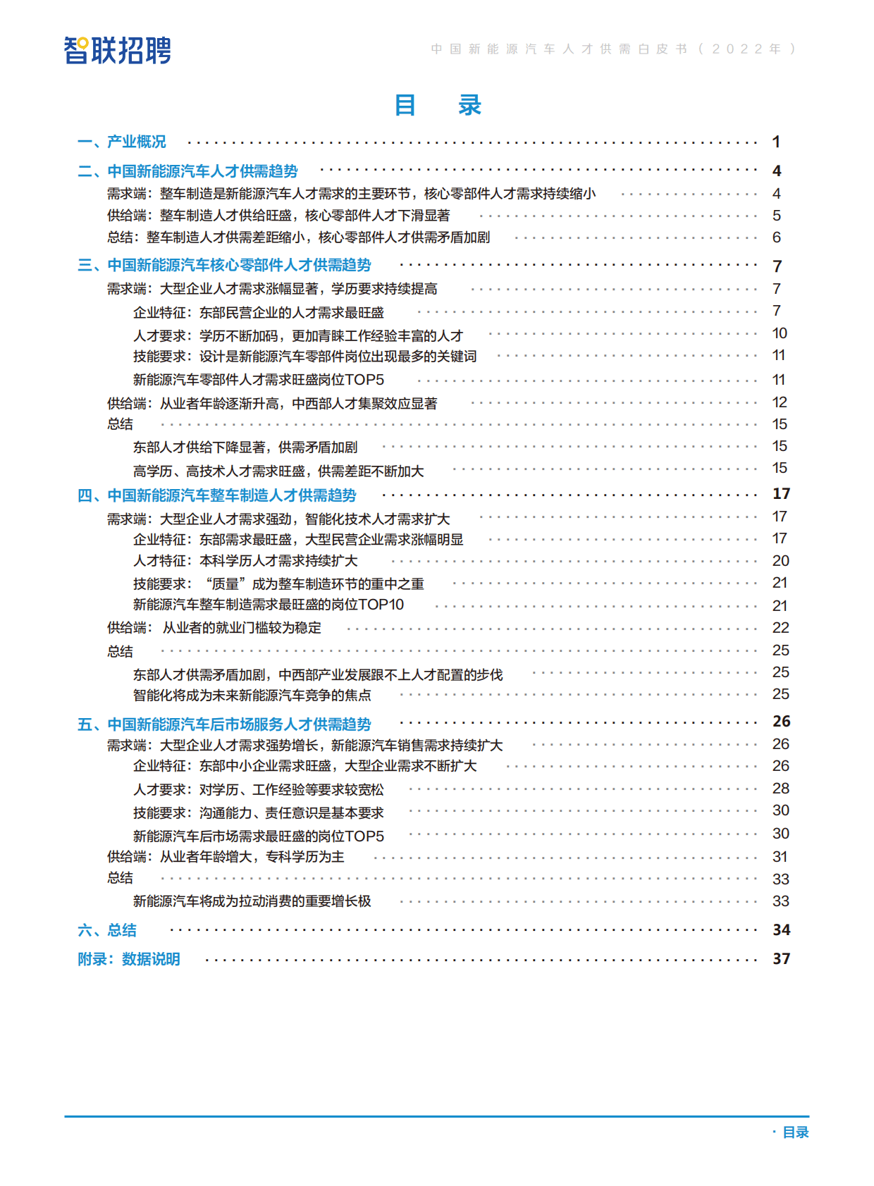 智联招聘：中国新能源汽车人才供需白皮书（2022年） 第2页
