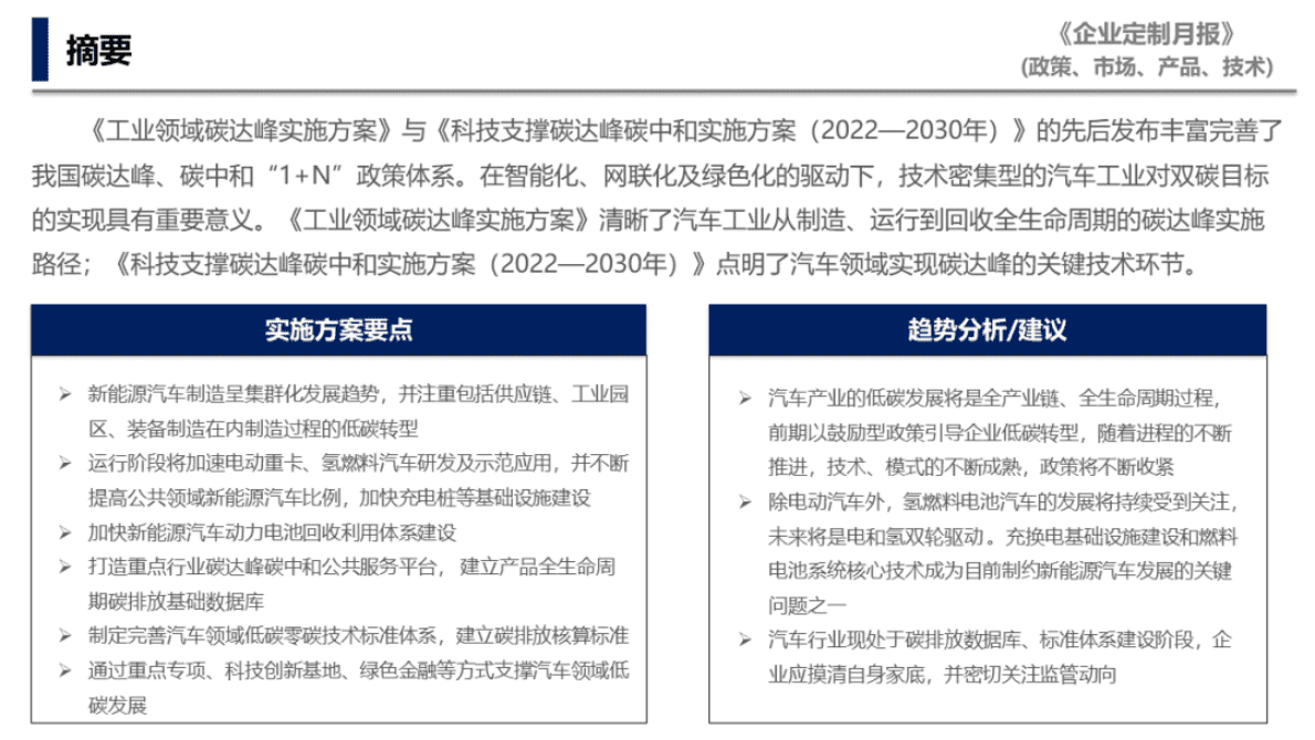 中国汽研：《工业领域碳达峰实施方案》《科技支撑碳达峰碳中和实施方案（2022—2030年）》解读 第3页