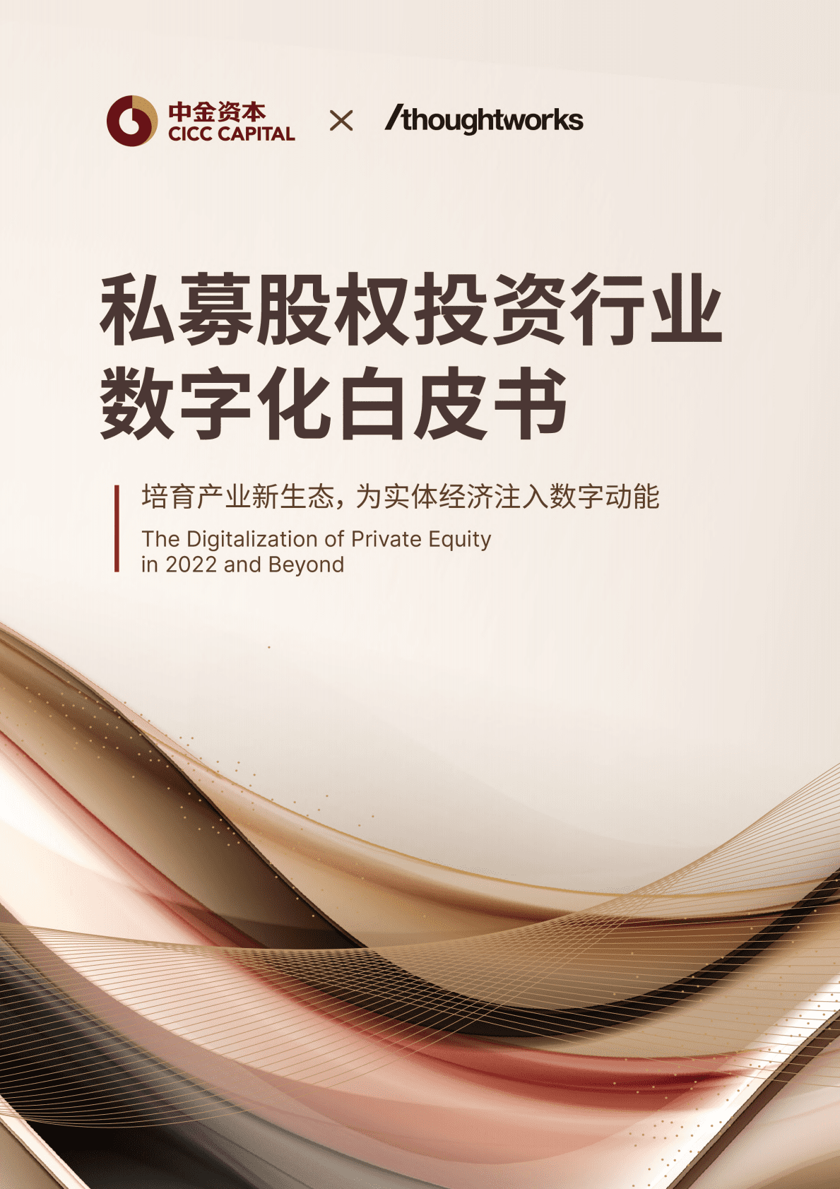 Thoughtworks&中金资本：私募股权投资行业数字化白皮书 第1页