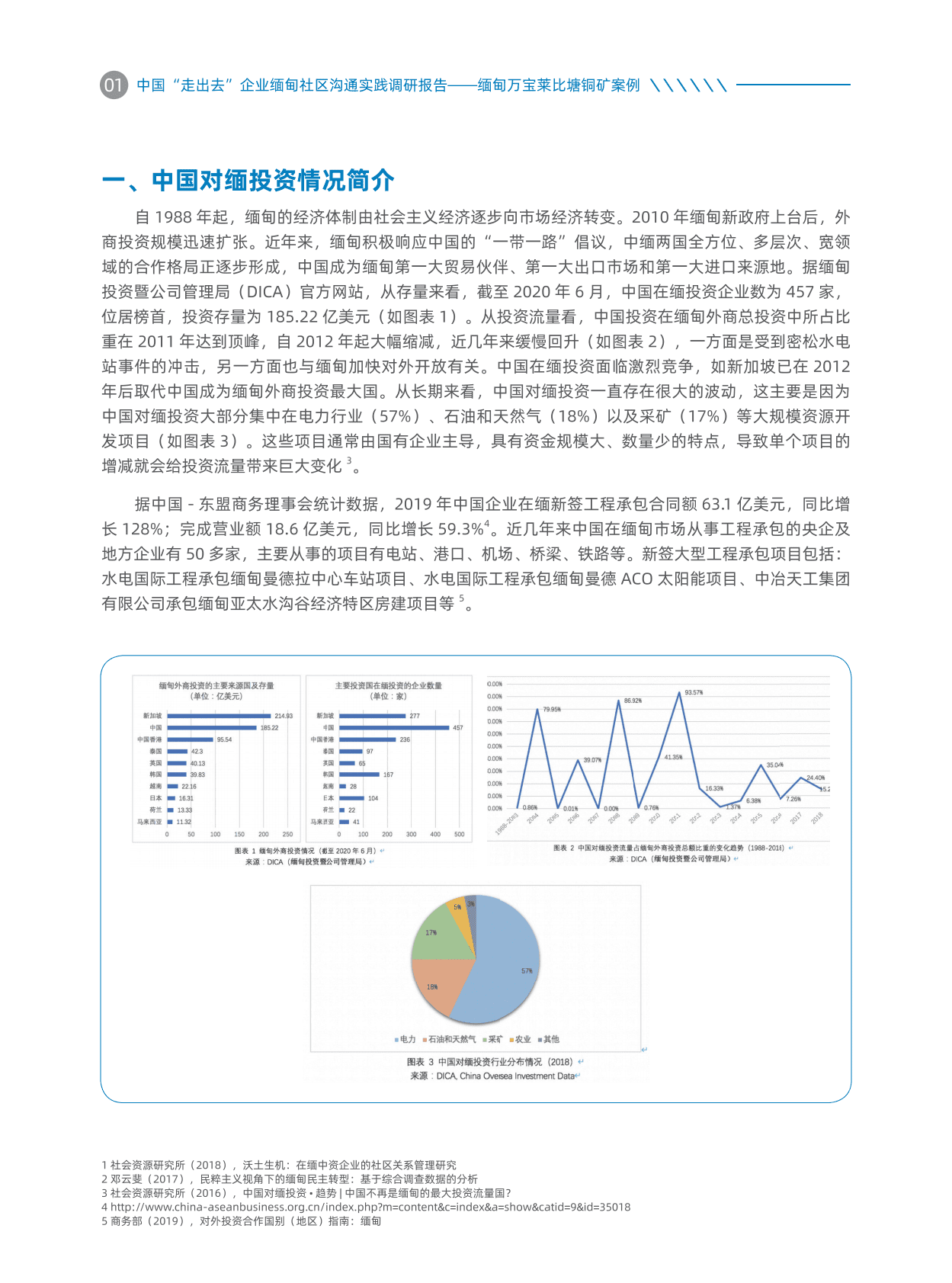 中国对外承包工程商会：中国&ldquo;走出去&rdquo;企业缅甸社区沟通实践调研报告&mdash;&mdash;缅甸万宝莱比塘铜矿案例 第4页