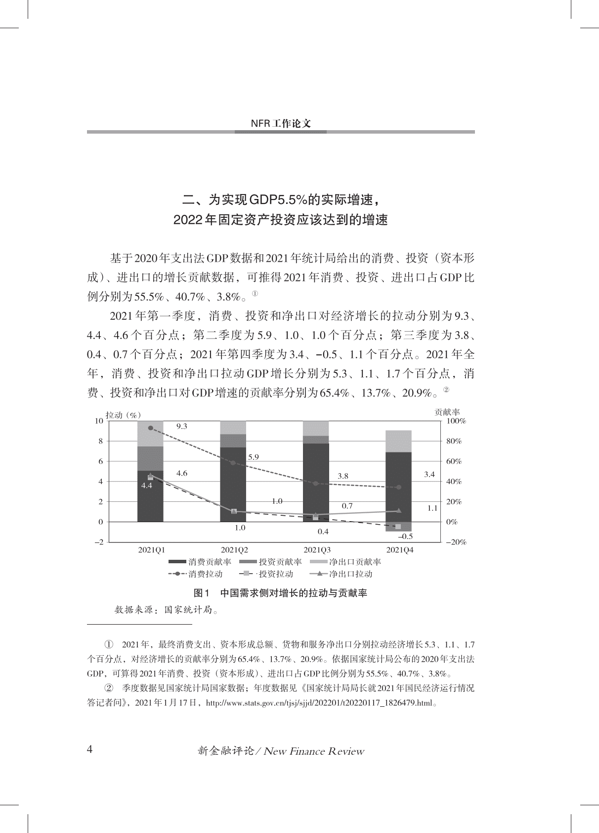 金融四十人论坛：2022年经济增长前景和宏观经济政策选择 第5页
