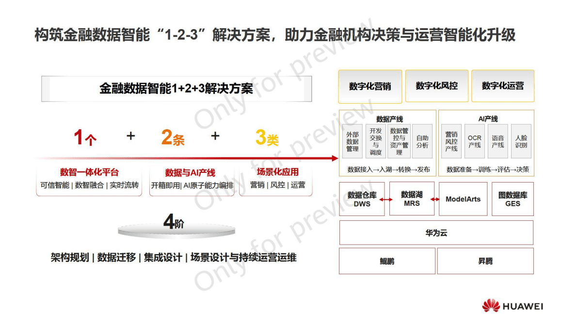 华为：华为金融数据智能解决方案解读 第3页