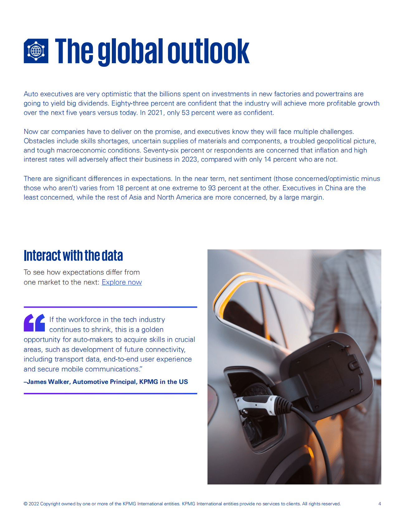 KPMG：2022全球汽车产业高管调查报告（英文） 第4页