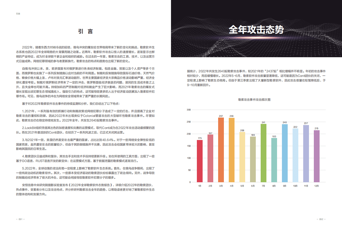 安恒信息：2022年全球勒索软件态势报告 第2页