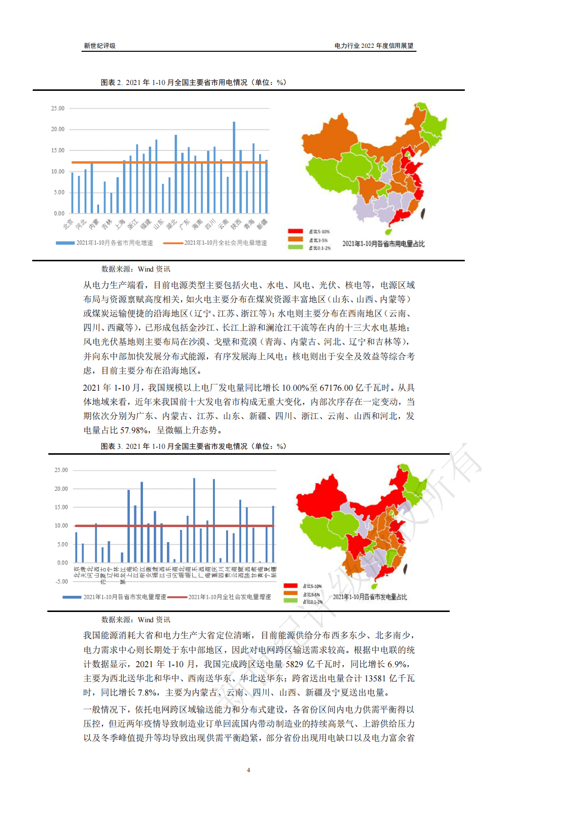新世纪评级：电力行业2023年度信用展望 第4页