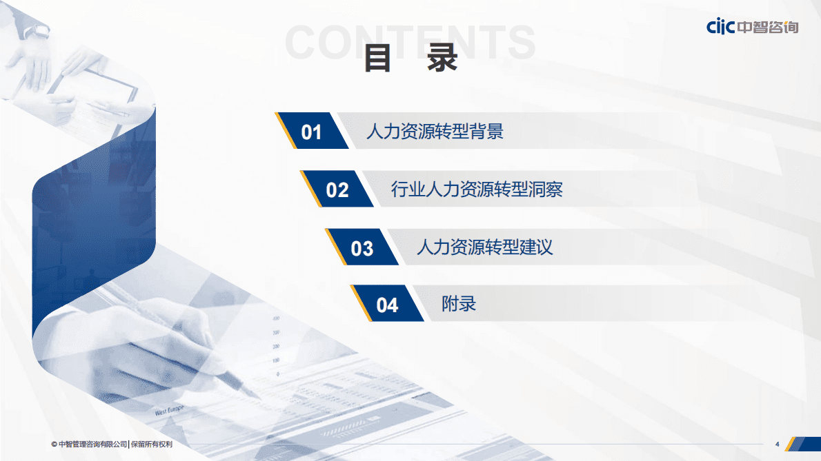 中智咨询：建筑工程行业人力资源转型白皮书 第4页