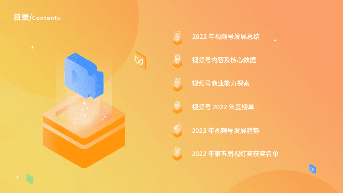 视灯：2022年度视频号发展白皮书 第3页