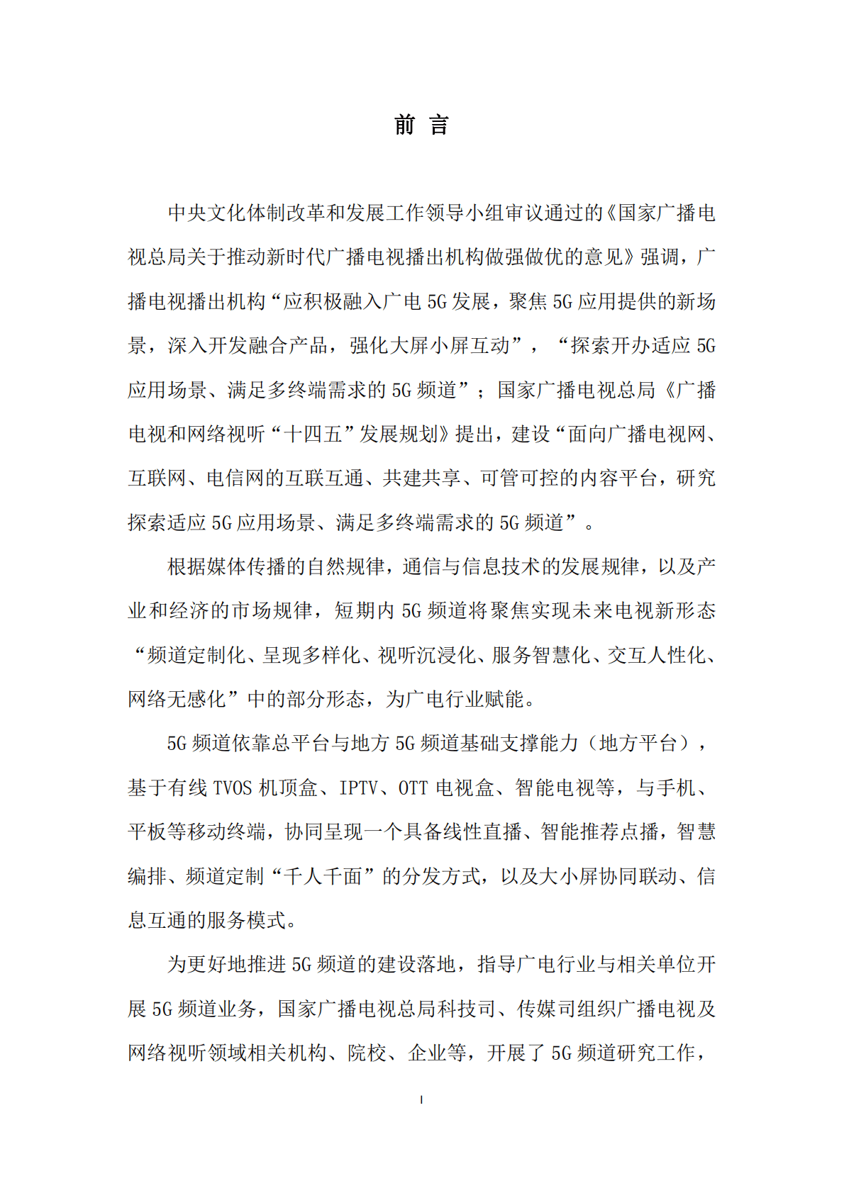 广电总局：5G频道技术白皮书 第2页