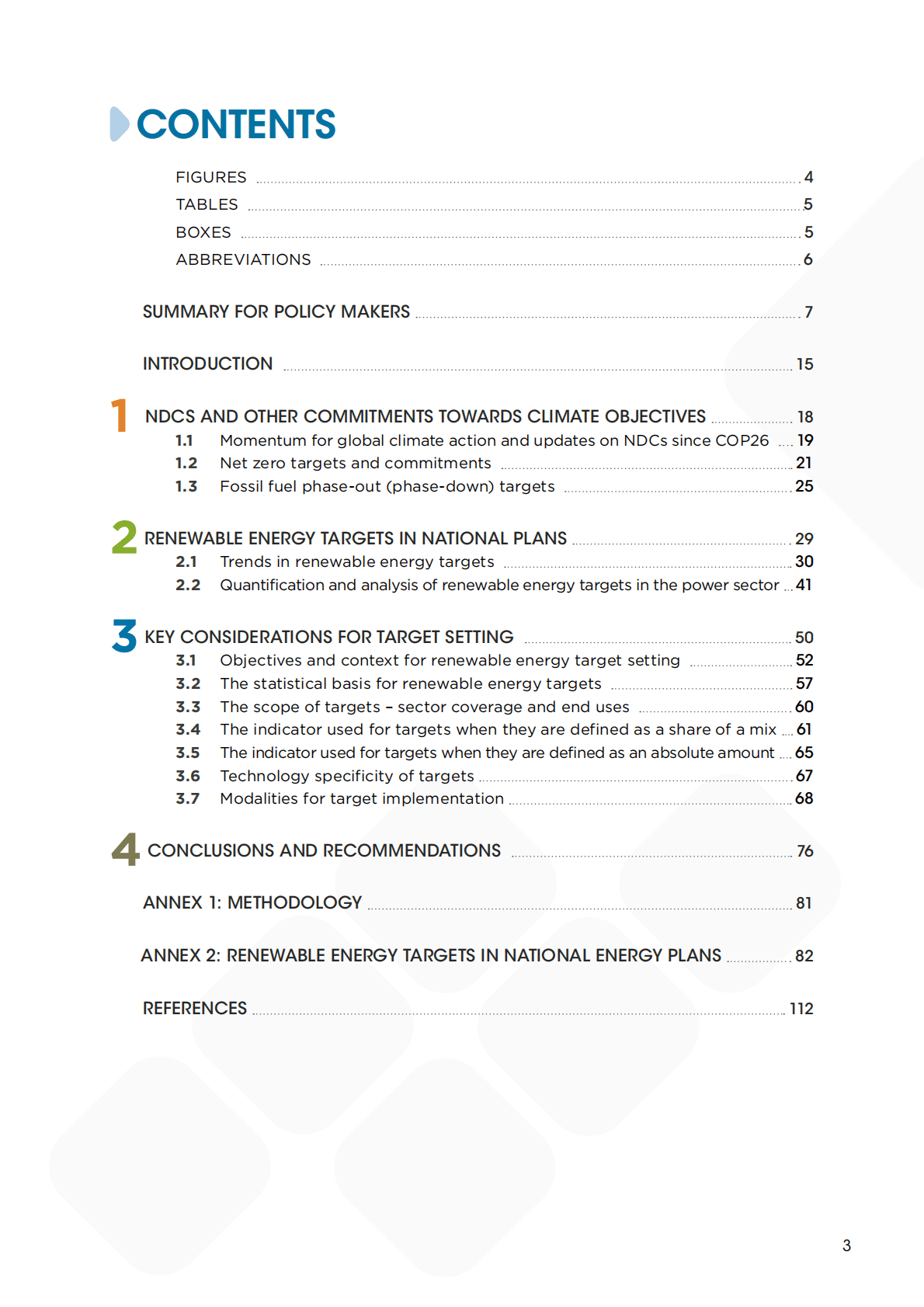 国际可再生能源署（IRENA）：2022年可再生能源目标：设计指南报告【英文版】 第3页