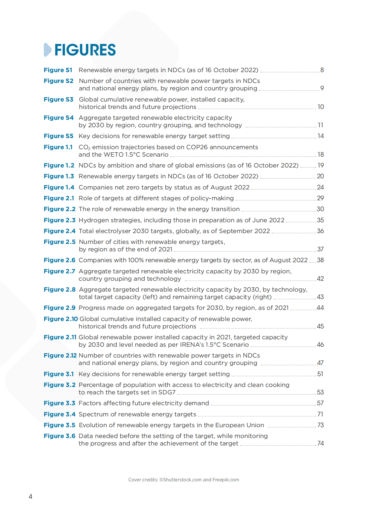 国际可再生能源署（IRENA）：2022年可再生能源目标：设计指南报告【英文版】 第4页