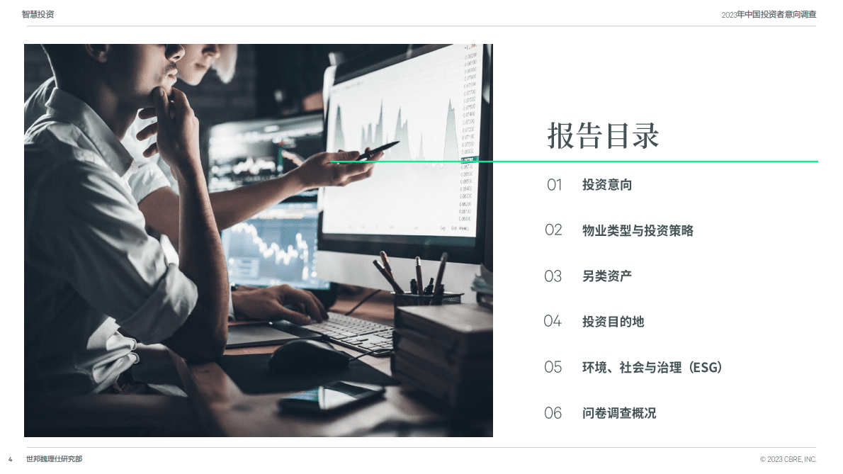 世邦魏理仕：2023年中国投资者意向调查报告 第4页