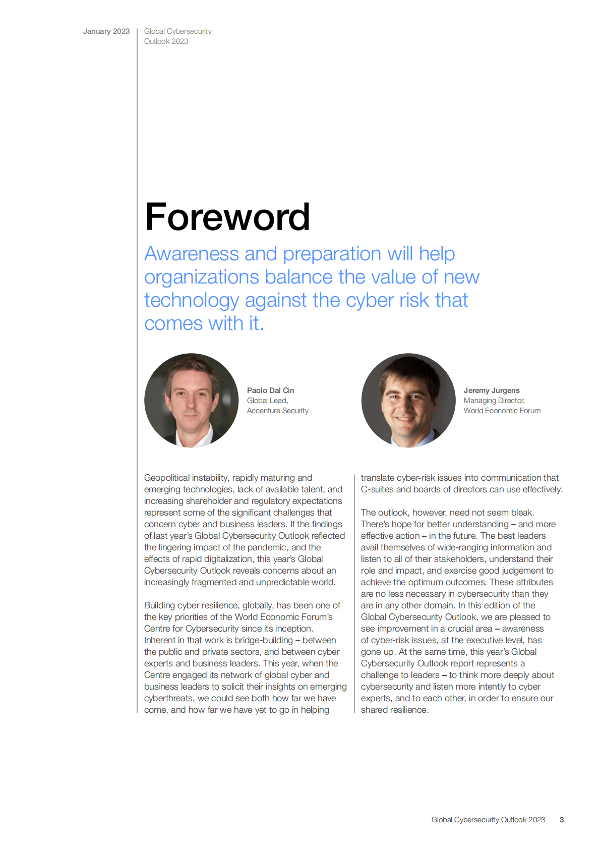 世界经济论坛：2023年全球网络安全展望【英文版】 第3页