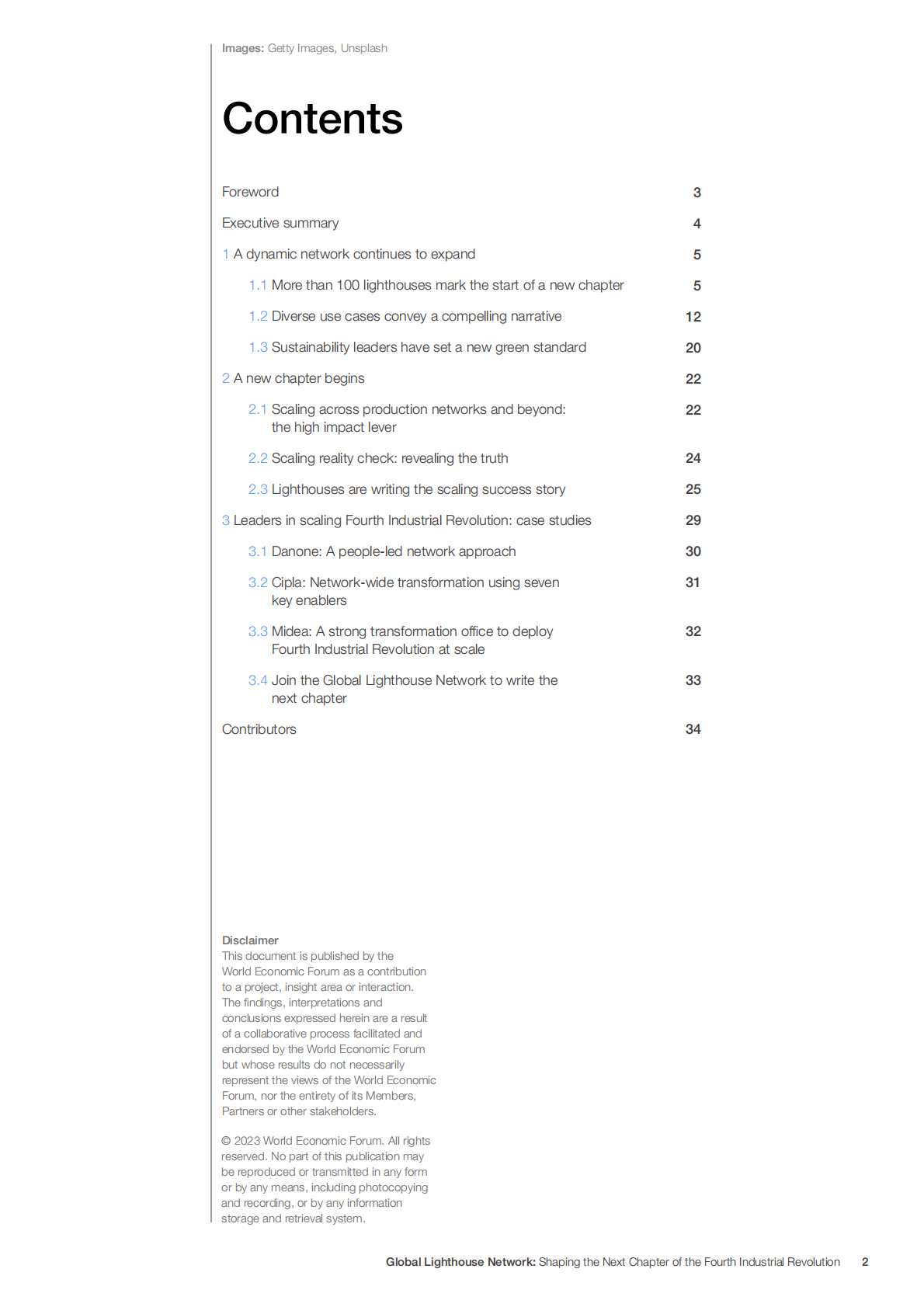 世界经济论坛：全球灯塔网络： 塑造第四次工业革命的新篇章【英文版】 第2页