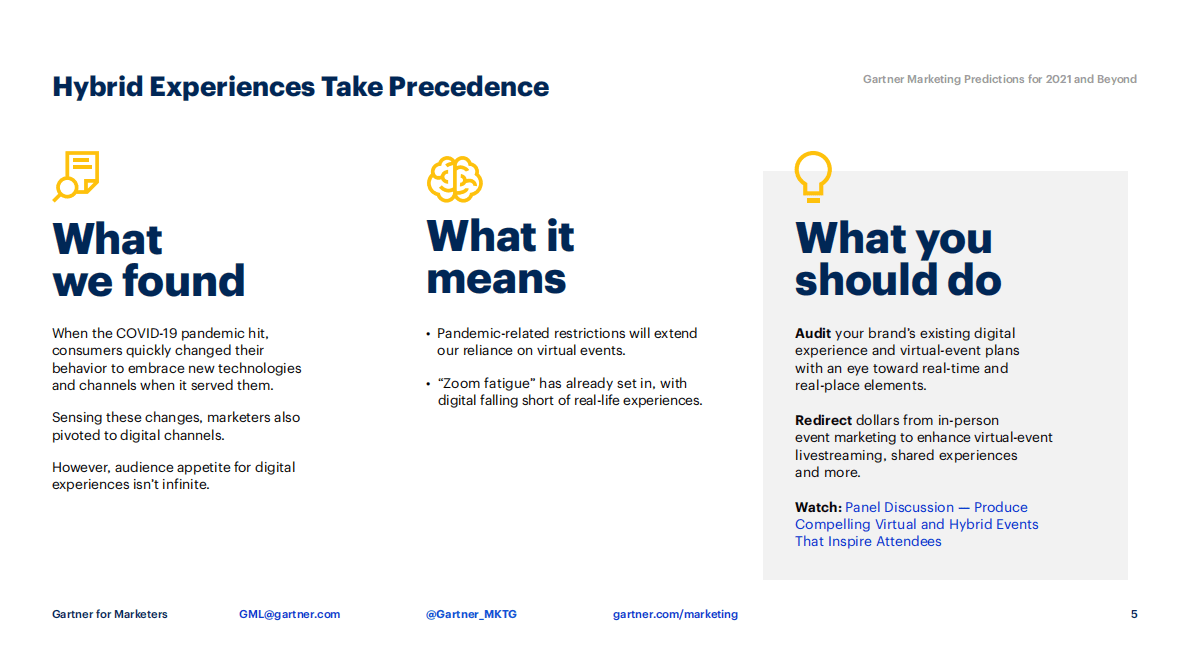 Gartner-2021年营销趋势与预测报告（英文） 第5页