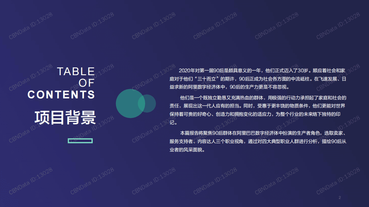 CBNData&阿里巴巴-阿里巴巴数字经济体90后生产力报告 第2页