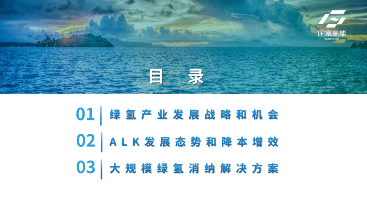 国富氢能丁镭哲：绿氢全产业链助力ALK大规模应用及降本增效 第2页