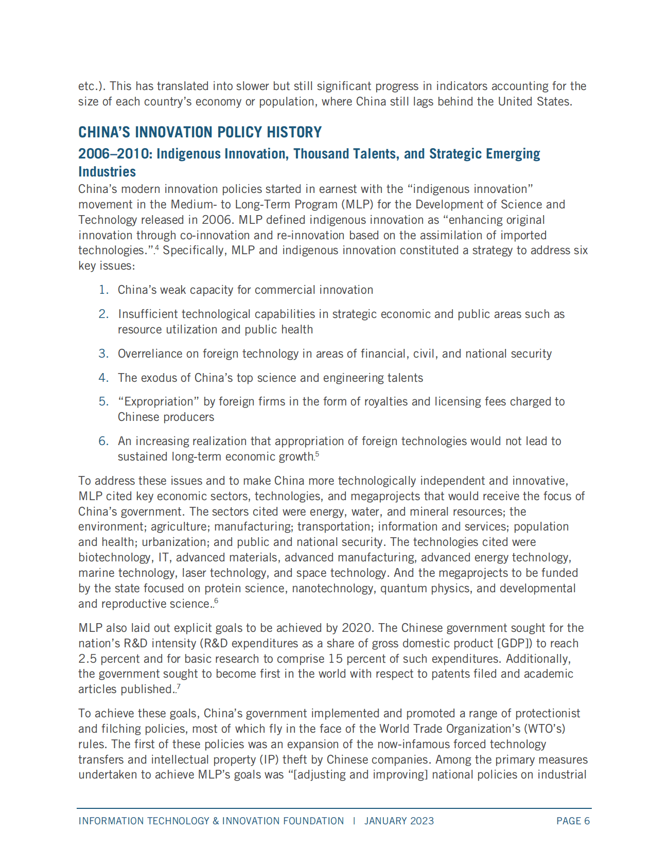 ITIF：醒醒，美国：中国在创新能力上正在超越美国【英文版】 第6页